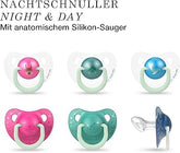 Suavinex Pacifier Anatomica Silicone Soother Night time 0-6M 2nid.
