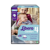 Libero Fraldas Comfort 4 (7-11Kg) X26unid