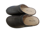 AtualConforto Chinelo em Pele Castanho
