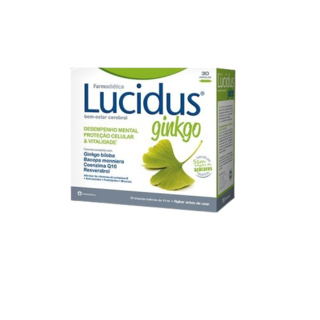 Lucidus Ginkgo 30 ampolas