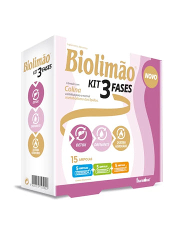 Bolimão KIT 3 FASES 15 Ampolas