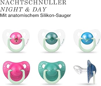 Suavinex Chupeta Anatomica Silicone Soother Night time 0-6M 2nid.