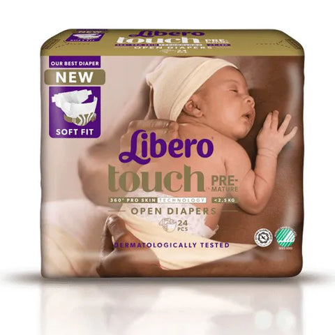 Libero Diapers Premature T0 24 units.