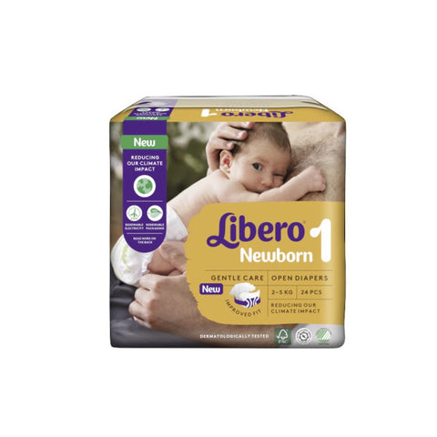 Libero Fraldas Newborn 1 (2-5KG) X24unid.