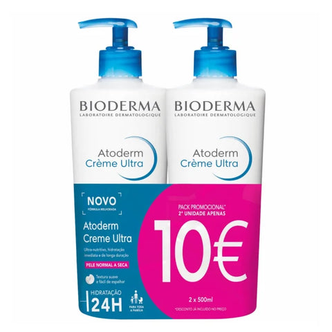 Bioderma Atoderm Duo Creme 2x500ml