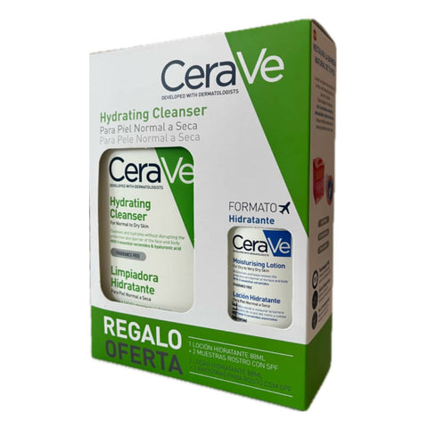 Cerave Pack Hydrating Cleanser 473ml Moisturizing Lotion Offer