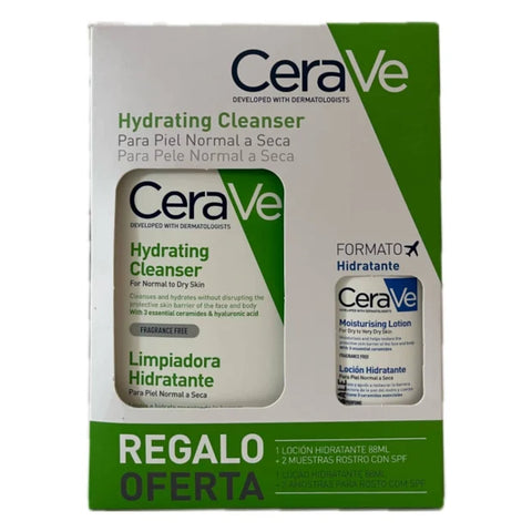 Cerave Pack Hydrating Cleanser 473ml Moisturizing Lotion Offer