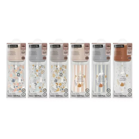 Suavinex Selection Wonderland Biberão Silicone Anticólicas 270ml +3M M