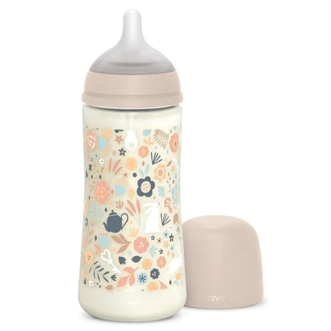 Suavinex Selection Wonderland Biberão Silicone Anticólicas 270ml +3M M
