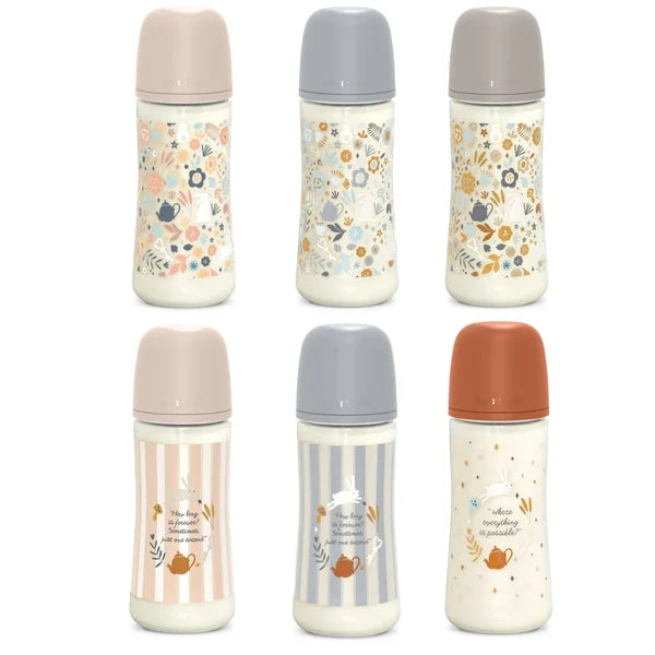 Suavinex Selection Wonderland Biberão Silicone Anticólicas 270ml +3M M