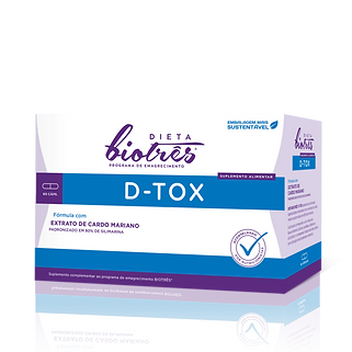 Biotrês D-Tox 60 capsulas