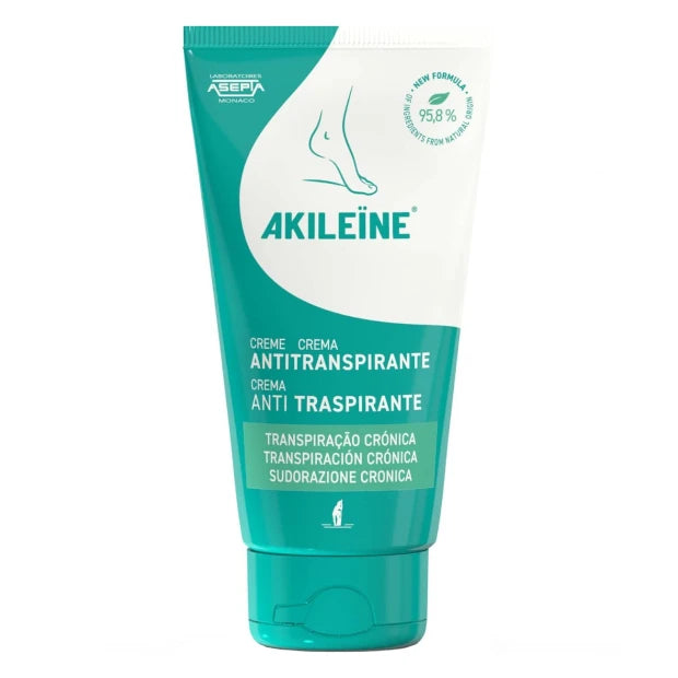 Akileine Antiperspirant Foot Cream 75g