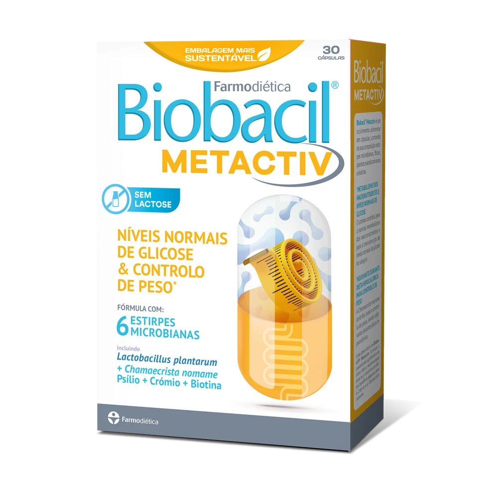 Biobacil Metactiv 30 comprimidos