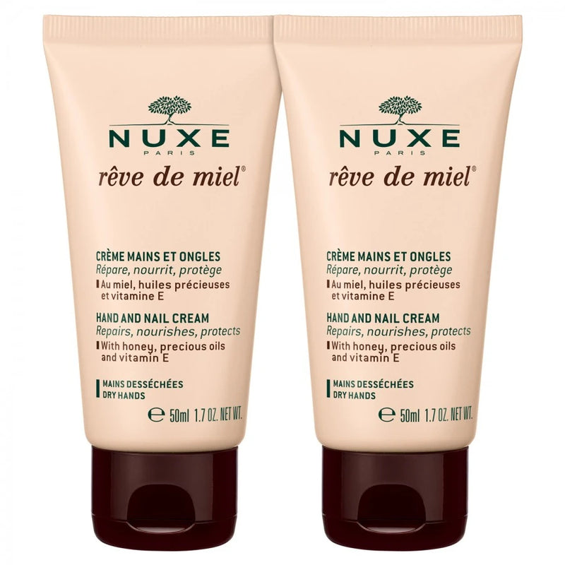 Nuxe Rêve de Miel Hand and Nail Cream 50ml x 2 units