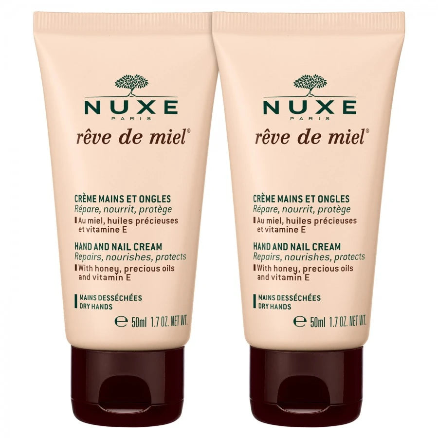 Nuxe Rêve de Miel Hand and Nail Cream 50ml x 2 units