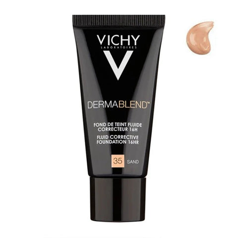 Vichy Dermablend Fond Teint Fluid Foundation Sand Color 35 30ml