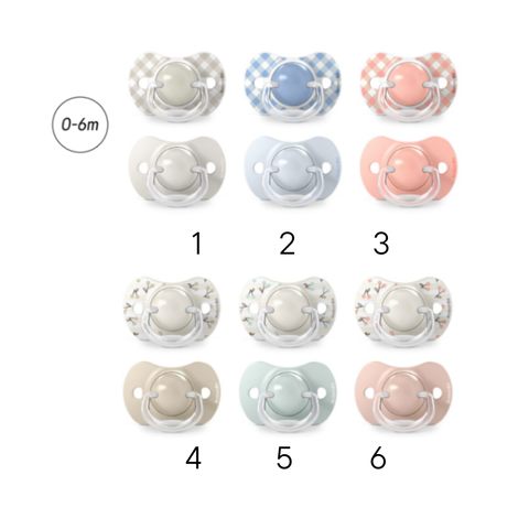 Suavinex Chupeta Tetina Fisiológica SX Pro Silicone Prints 0-6m 2 unidades