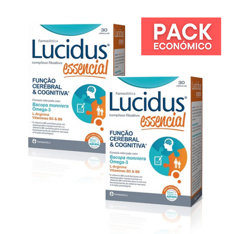 Lucidus Essencial 30 capsulas X2 PACK ECONÓMICO