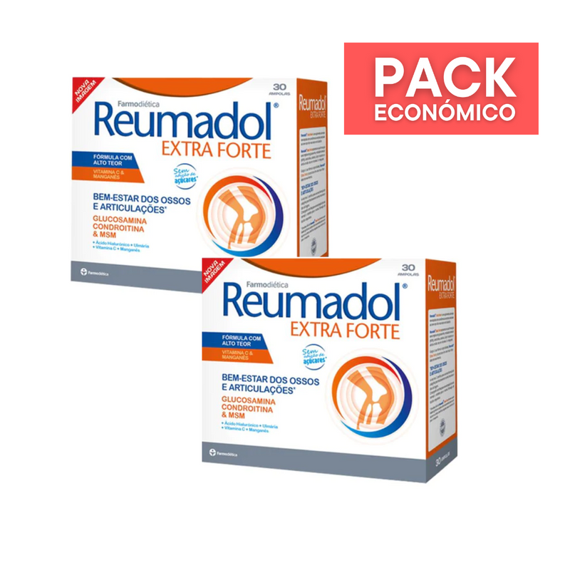 Reumadol Extra Forte 30 ampolas X2 PACK ECONÓMICO
