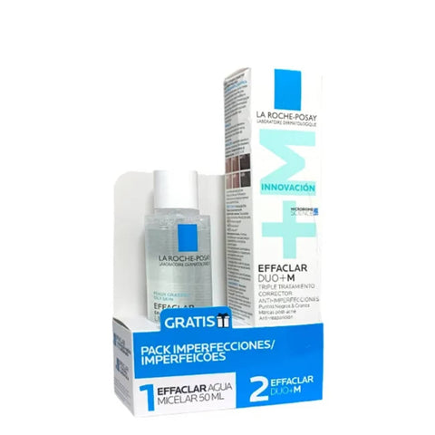 La Roche Posay Effaclar Duo +M 40ml oferta água micelar 50ml