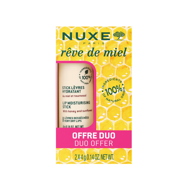 Nuxe Rêve de Miel Lip Stick 4g x 2 units