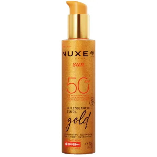Nuxe Sun Bronzer Oil Gold Rosto e Corpo FPS50 150ml