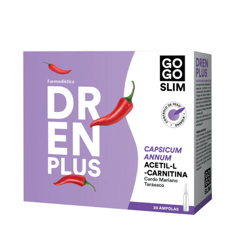Go Go Slim DrenPlus Ampolas x20