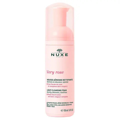 Nuxe Very Rose Espuma de Limpeza Leve 150ml