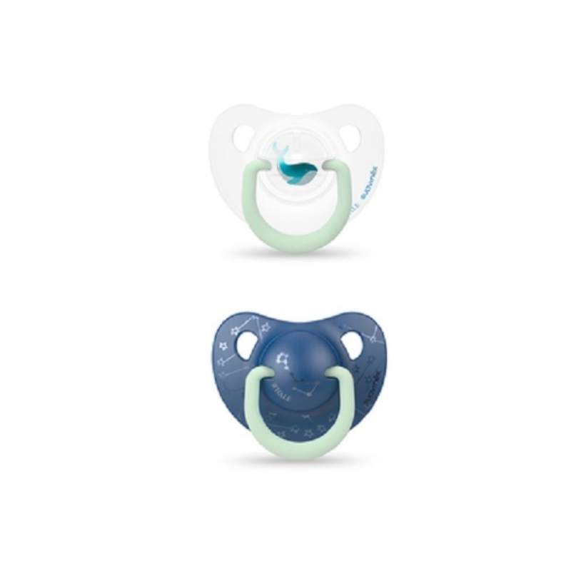 Suavinex Chupeta Anatomica Silicone Soother Night time 0-6M 2nid.