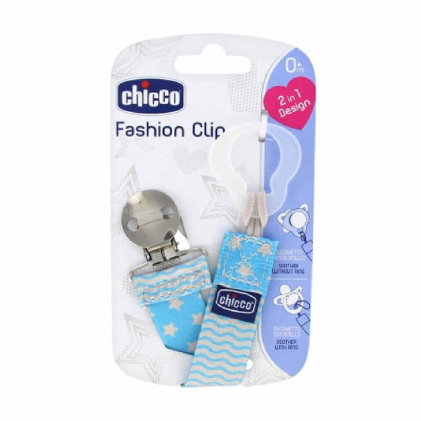 Chicco - Blue Pacifier Clip