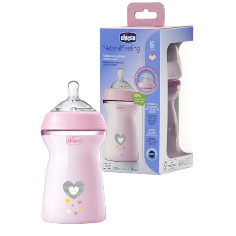 Chicco NaturalFeeling Baby Bottle +6m