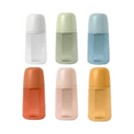 Suavinex Biberão Tetina Redonda Silicone 3P 240ml +3m