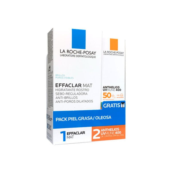 La Roche Posay Pack Effaclar Mat + Anthelios UV Mune 400 Oil Control
