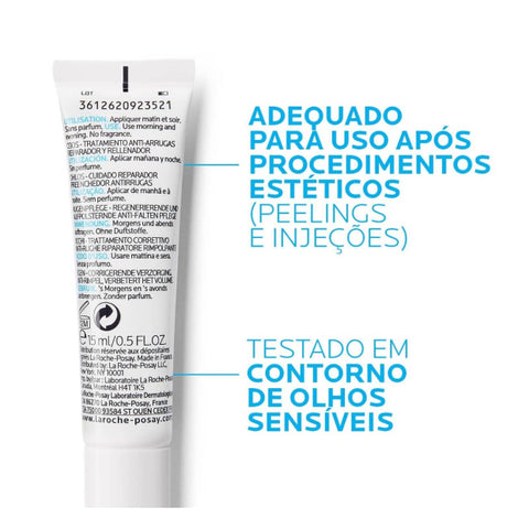 La Roche Posay Hyalu B5 Creme Aperfeiçoador Antirrugas Olhos 15ml