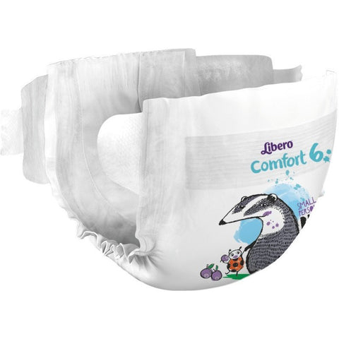 Libero Fraldas Comfort 6 (13-20Kg) X22unid. X6 PACK ECONÓMICO