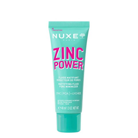 Nuxe Zinc Power Fluido Matificante Minimizador de Poros 40ml