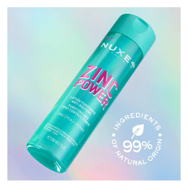 Nuxe Zinc Power Tónico Purificante Anti-Imperfeições 200ml