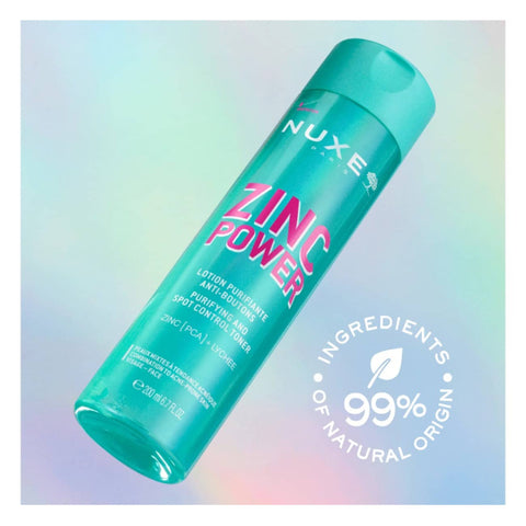 Nuxe Zinc Power Tónico Purificante Anti-Imperfeições 200ml