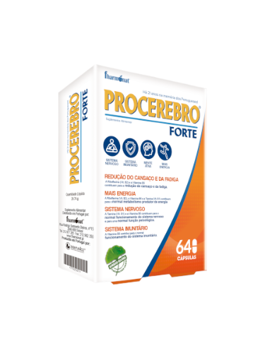 Procerebro Forte 64 cápsulas