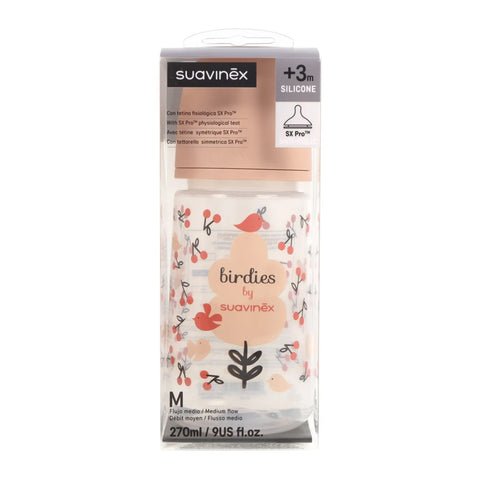 Suavinex Biberão Prints Sx Pro Fluxo Médio 270ml