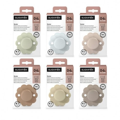Suavinex Chupeta Silicone Fisiológica Wonder Sx Pro Soft 0-6 meses