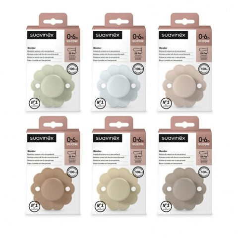Suavinex Chupeta Silicone Fisiológica Wonder Sx Pro Soft 0-6 meses