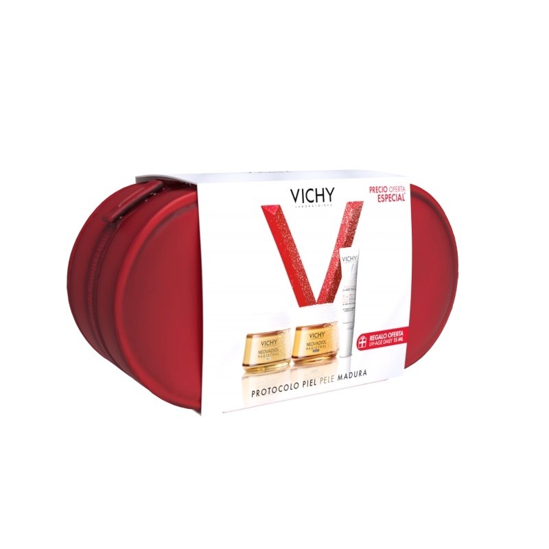 Vichy Neovadiol Magistral Creme de Dia 50ml,&nbsp;Vichy Neovadiol Magistral&nbsp;Creme de Noite 50ml e Capital Soleil UV-Age Daily SPF50+ 15ml coffret Natal 25