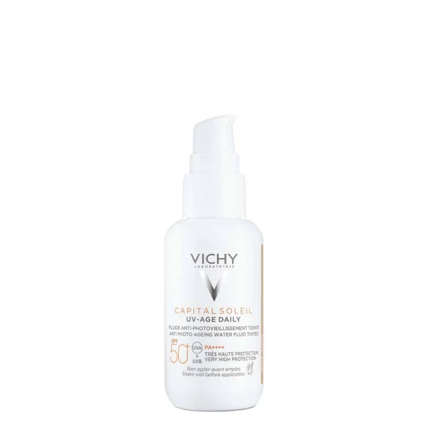 Vichy Capital Soleil UV-Age Daily Fluido com Cor SPF50+ 40ml