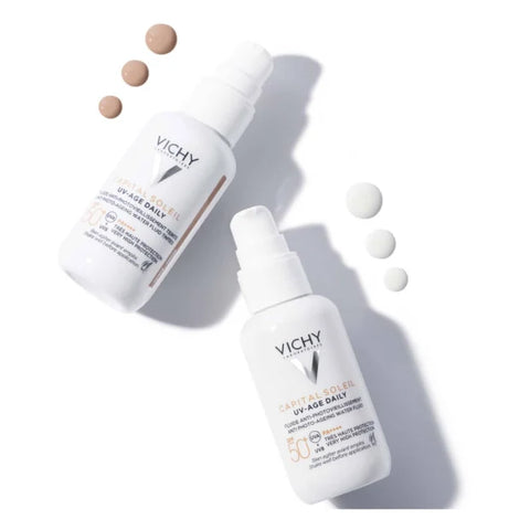 Vichy Capital Soleil UV-Age Daily Fluido com Cor SPF50+ 40ml