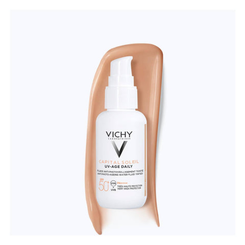 Vichy Capital Soleil UV-Age Daily Fluido com Cor SPF50+ 40ml